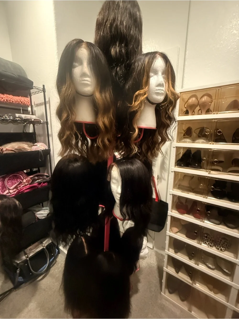35-40 Human Hair wigs.